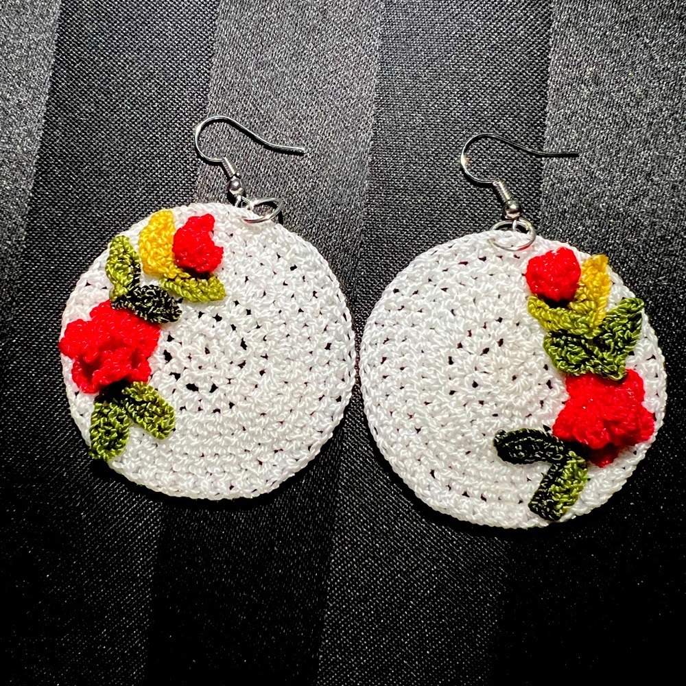 CROCHET HANDMADE EARRINGS